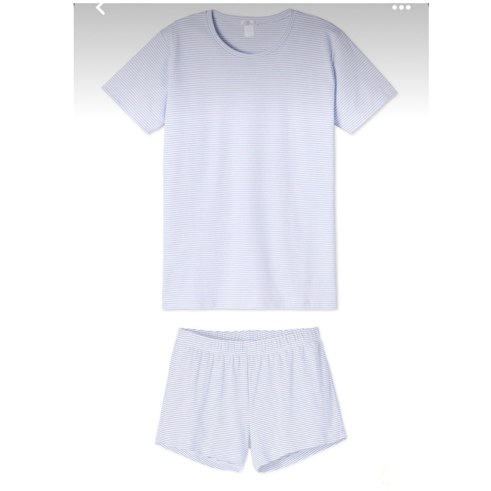 Lake Pajamas Pima Cotton Weekend Shorts Set